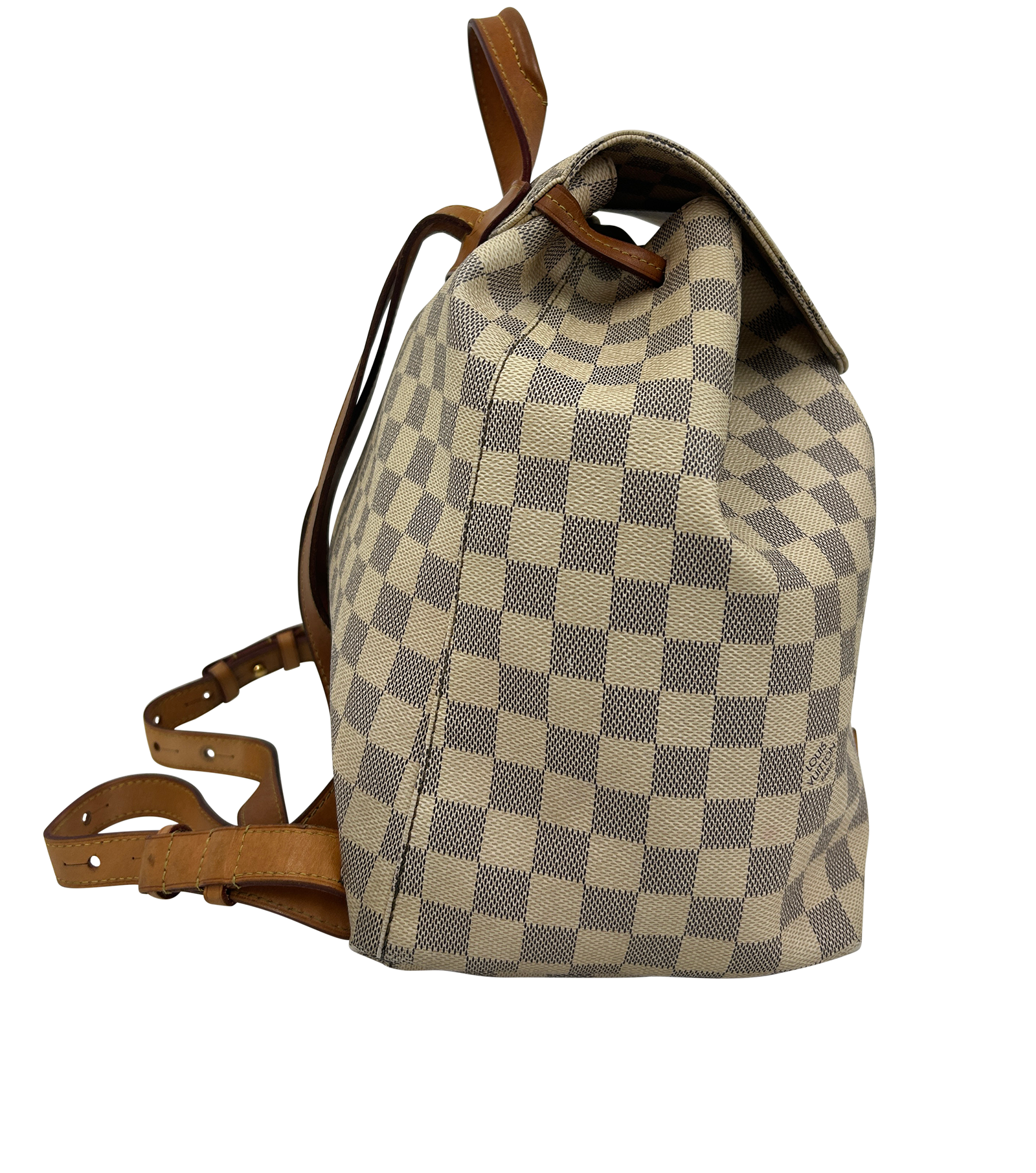Sperone Mochila, 860&euro;, Bolso, Blanco, Canvas - General, Vista lateral